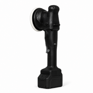 Cordless car polisher right angle view