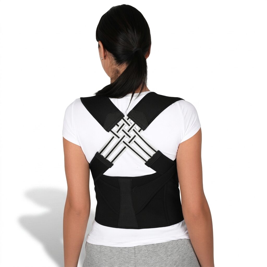 Instant Posture Corrector – Adjustable Back and Shoulder Support