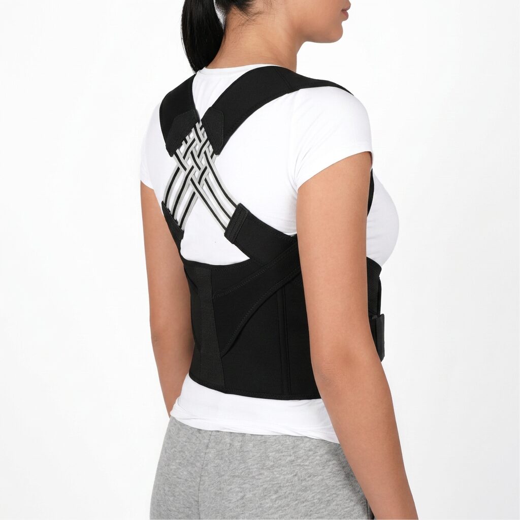 Instant Posture Corrector – Adjustable Back and Shoulder Support