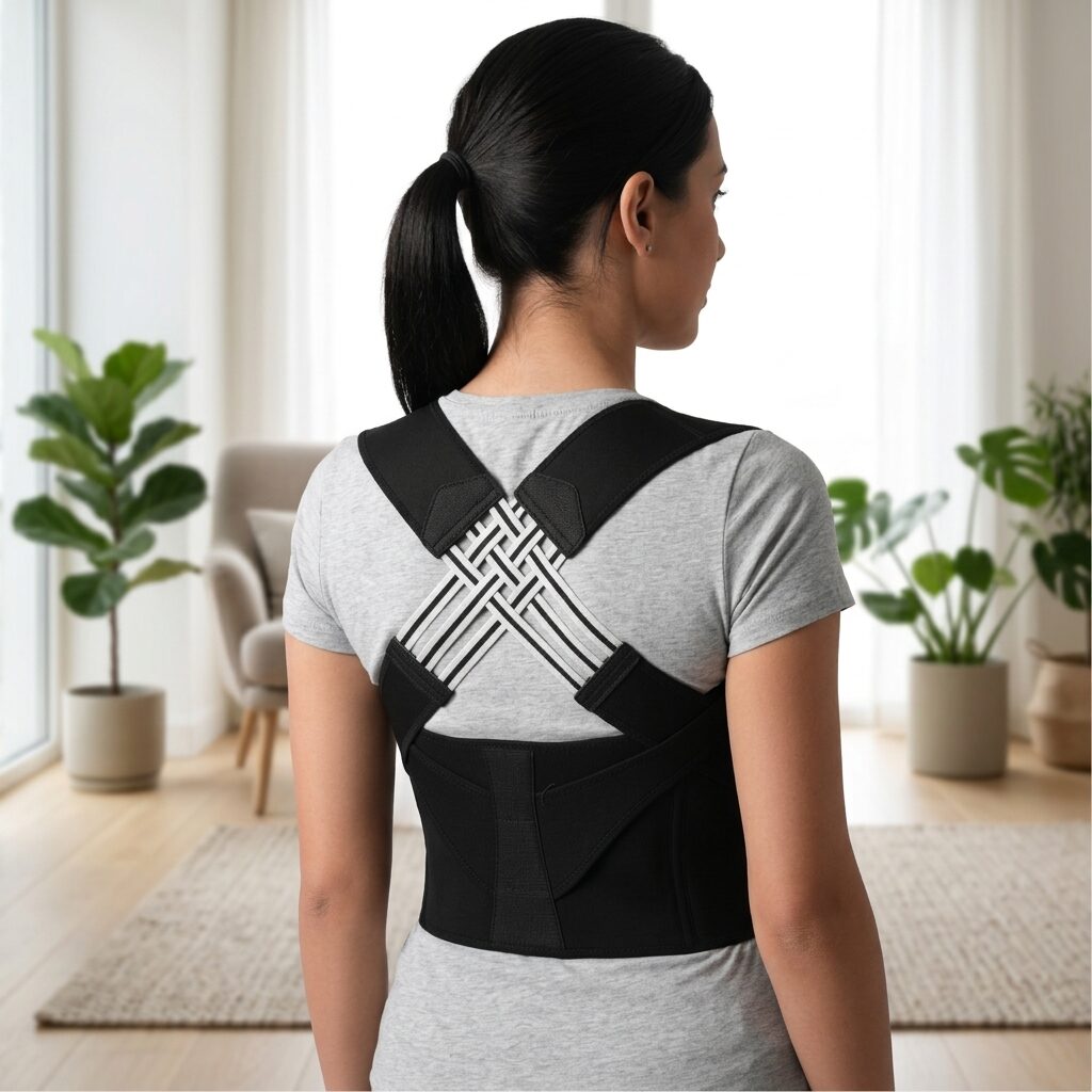 Instant Posture Corrector – Adjustable Back and Shoulder Support
