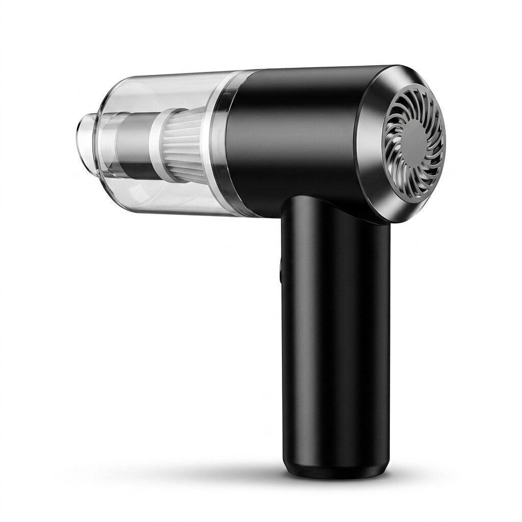 Cordless Handheld Car Vacuum Cleaner and Air Blaster - Powerful Rechargeable Mini Vacuum for Car Detailing