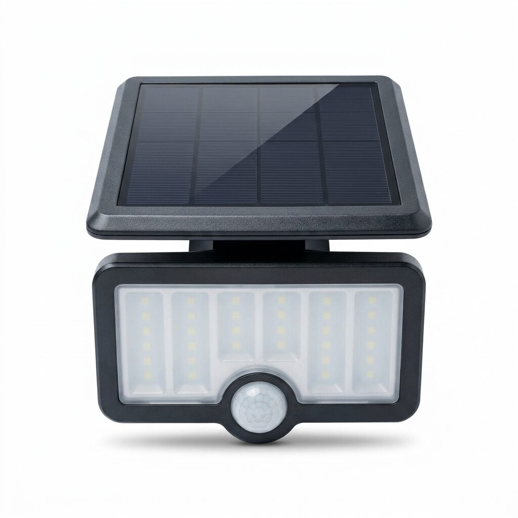 Solar Motion Sensor Light - Bright Outdoor Security Wall Light, Wireless and Weatherproof