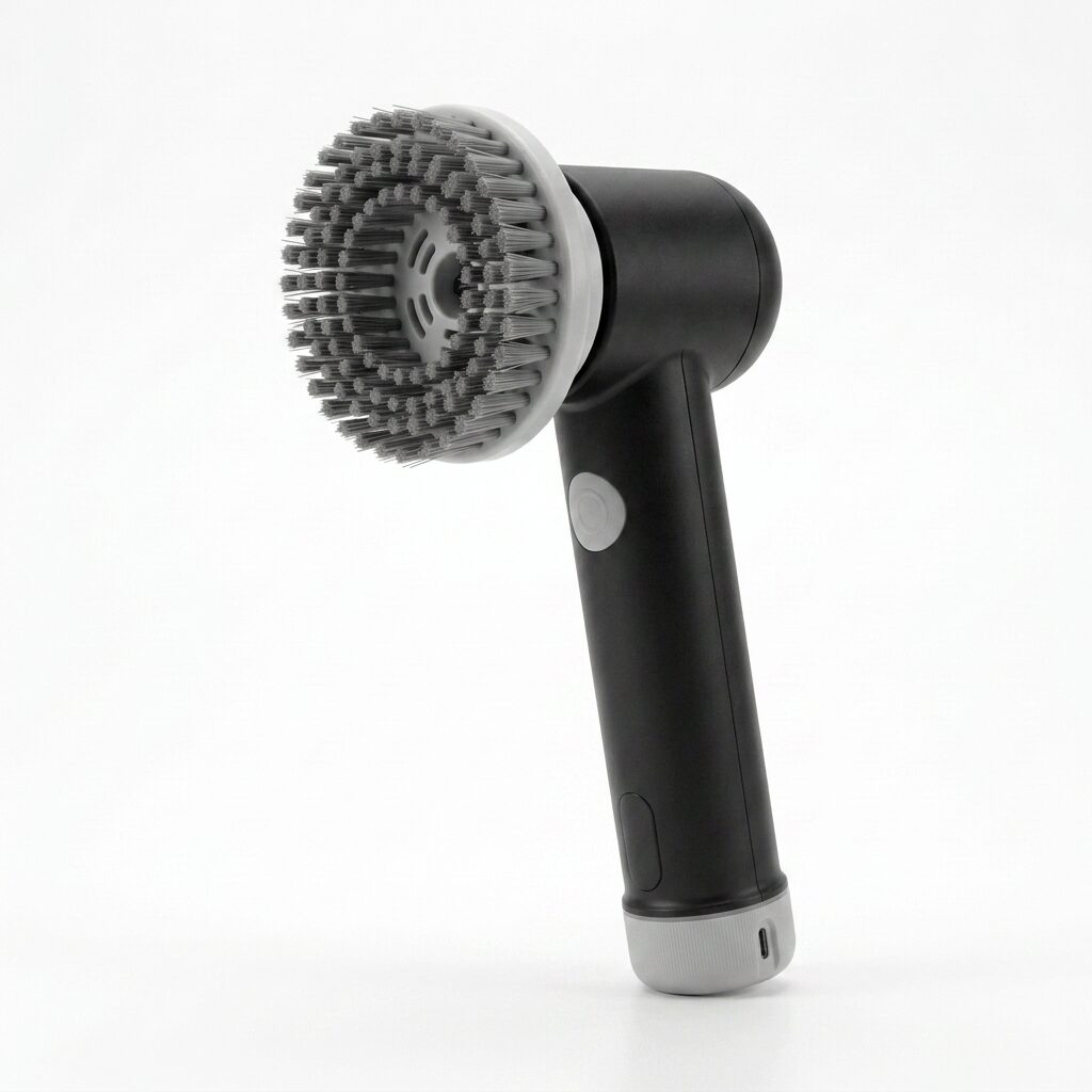 Cordless Electric Spin Scrubber - Rechargeable Power Cleaning Brush for Bathroom, Tile, Grout and Kitchen