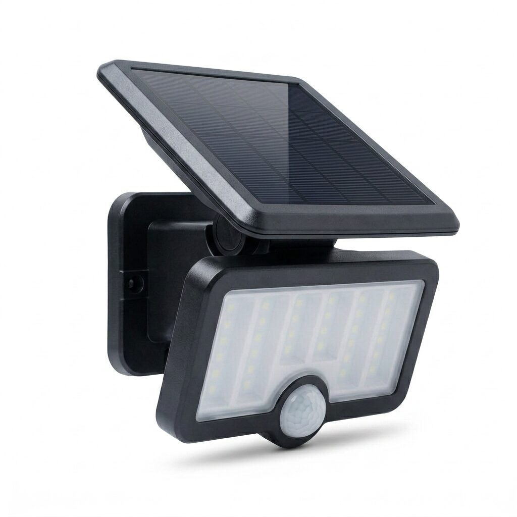 Solar Motion Sensor Light - Bright Outdoor Security Wall Light, Wireless and Weatherproof