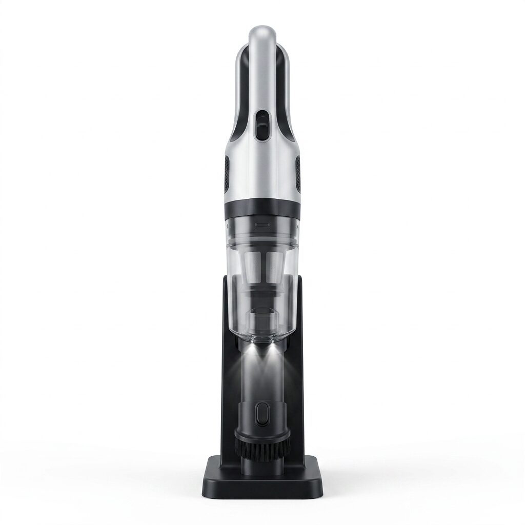 Cordless Handheld Vacuum Cleaner with Charging Dock - Lightweight Rechargeable Vacuum for Home, Car and Pet Hair