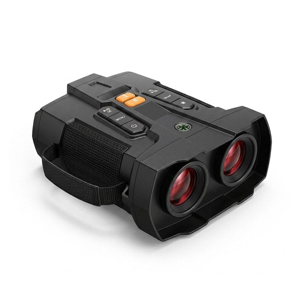 Digital Night Vision Binoculars - Infrared Night Vision Goggles with Screen and Video Recorder for Hunting and Camping