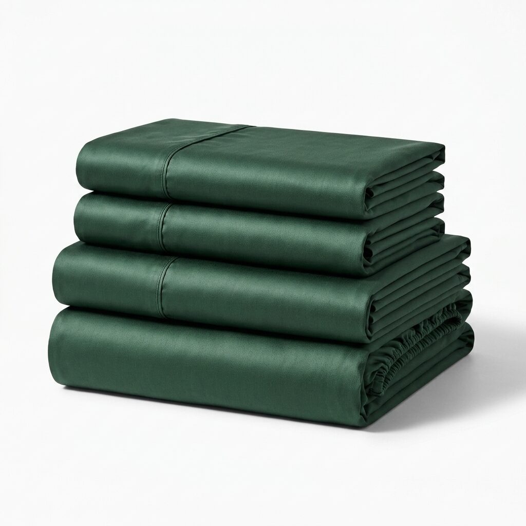 Cooling Bamboo Bed Sheet Set - Silky Soft Breathable Bamboo Sheets with Fitted Sheet, Flat Sheet and Pillowcases