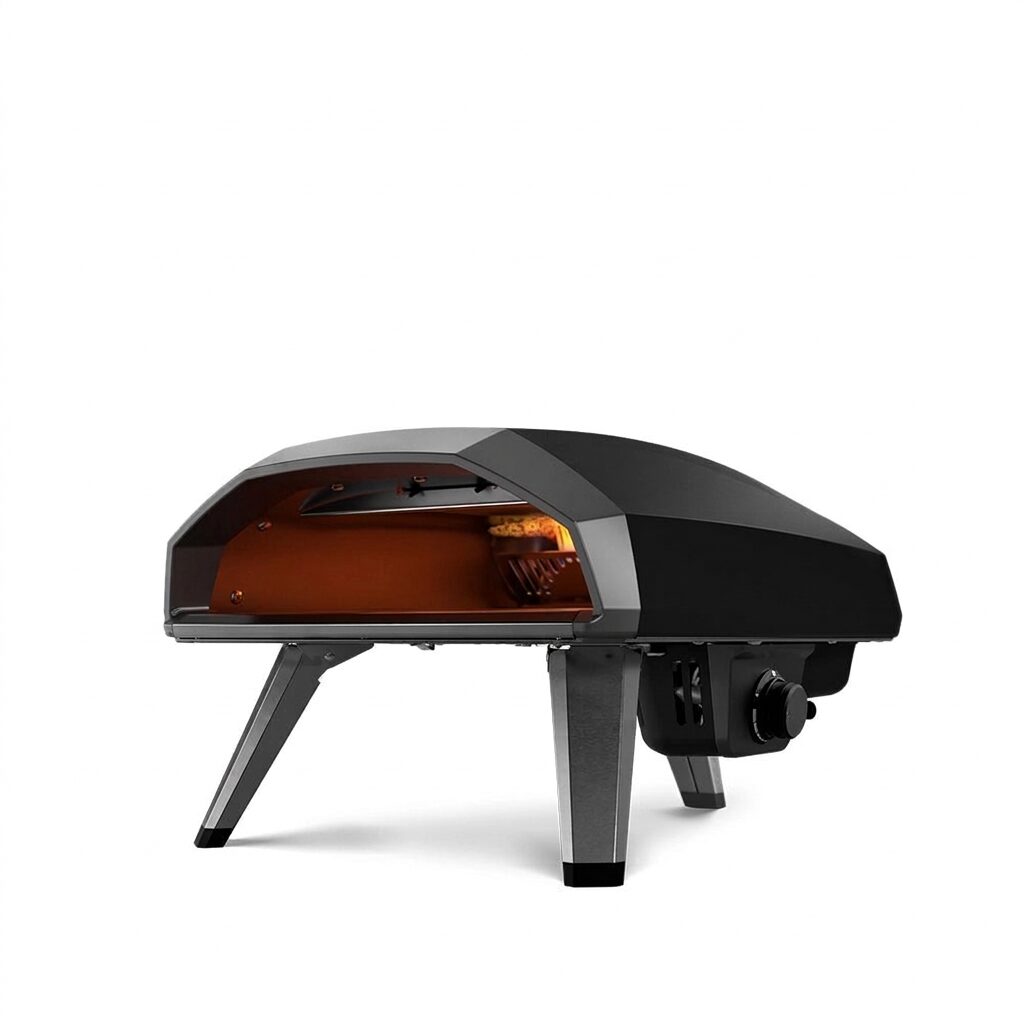 Portable Pizza Oven - Outdoor Gas Pizza Oven Reaching 500C for Restaurant-Style Wood-Fired Pizza in 60 Seconds, Backyard and Camping