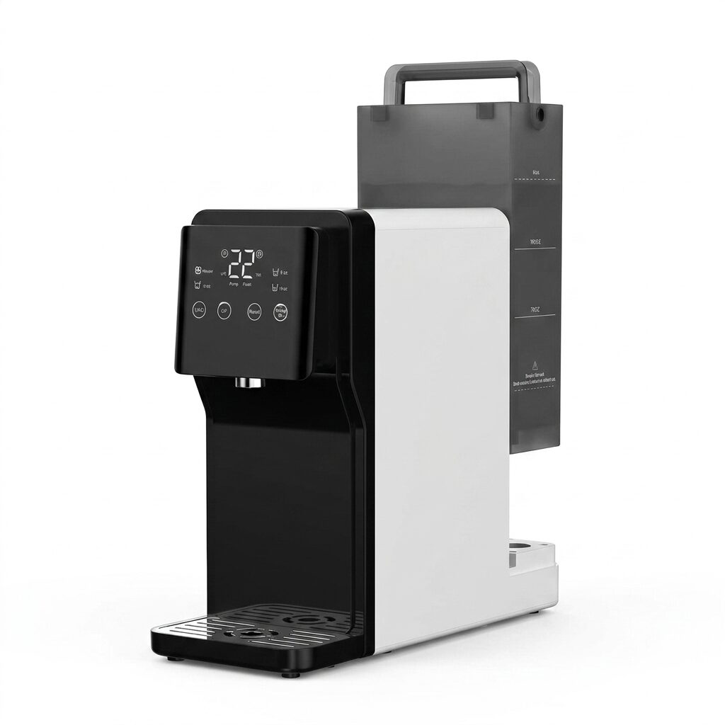 Countertop Reverse Osmosis Water Filter - Installation Free RO Water Dispenser with Display for Clean Drinking Water at Home