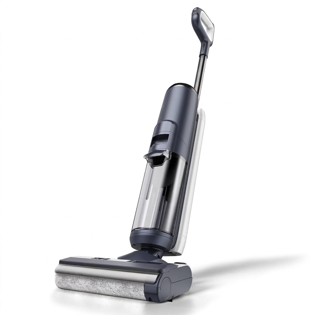 Cordless Wet and Dry Floor Washer - Smart Vacuum and Mop Cleaner with Self Cleaning for Hard Floors and Tiles