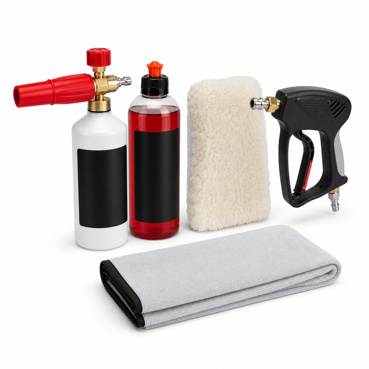 Foam Cannon Car Wash Kit right angle studio view