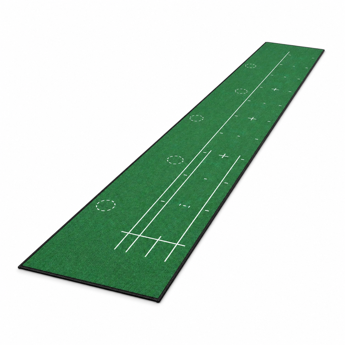 Golf putting mat right three quarter studio view