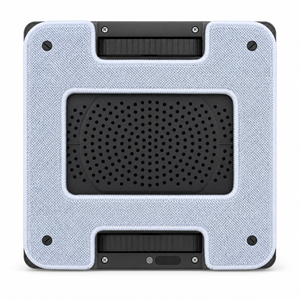 Robot window cleaner microfiber underside detail