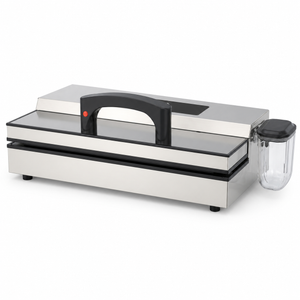 Vacuum sealer machine right three quarter studio view